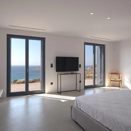 Astounding Mykonos - Ligeia - 3 Bedrooms - Panoramic Views Of Beach - Kalafatis