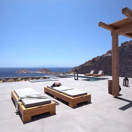 Astounding Mykonos - Ligeia - 3 Bedrooms - Panoramic Views Of Beach - Kalafatis