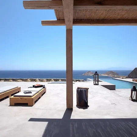 Astounding Mykonos - Ligeia - 3 Bedrooms - Panoramic Views Of Beach - Kalafatis